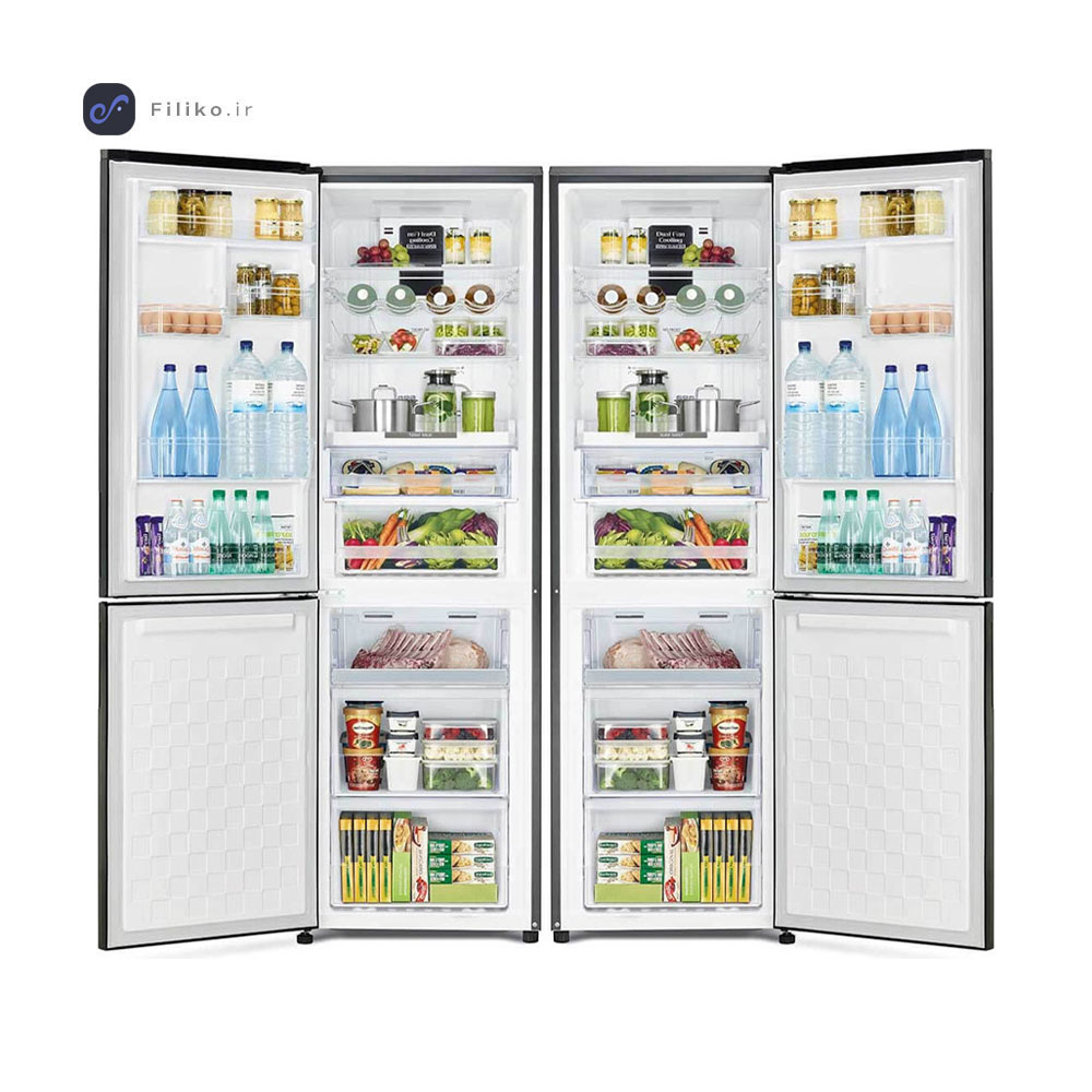 داخل-یخچال-دوقلو-هیتاچی